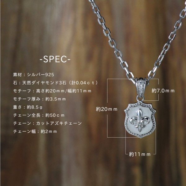 ダイヤモンド ネックレス ペンダント メンズ チェーン - 画像 (6)