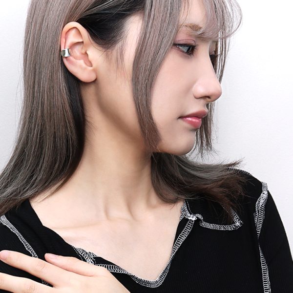 シルバー925 ゴールドK24 イヤーカフ 1P 片耳用 - 画像 (6)